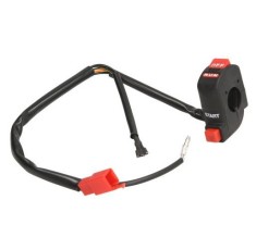 Buton &quot;On/Off&quot; (pornire-oprire motor) universal - montare pe ghidon