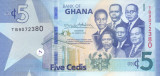 Bancnota Ghana 5 Cedis 2019 - P46 UNC