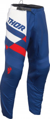 Pantaloni atv/cross Thor Sector Checker, culoare bleumarin/rosu, marime 32 Cod Produs: MX_NEW 290111018PE foto