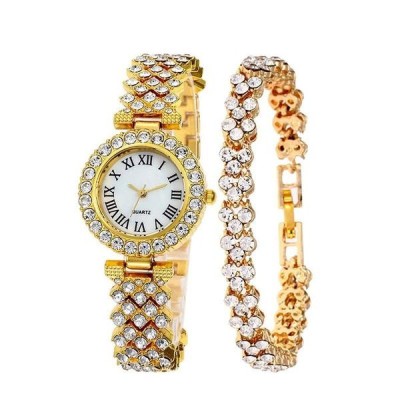 Ceas Efb Diamond Luxury + CADOU bratara cu cristale cod.M8wvpwpn foto
