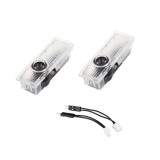 Set 2 Buc Proiector 3D Logo, holograma BMW cu led pentru portiera