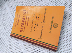 # Matematica. Manual pentru clasa a XII-a, profil M2 - Mircea Ganga foto