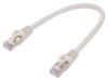 Patch Cord Cat6 Ecranat 0.25m Gri, Logilink