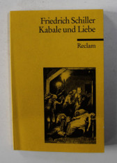 FRIEDRICH SCHILLER - KABALE UND LIEBE - EIN BURGERLICHES TRAUERSPIEL , 2001 foto