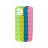 Husa iPhone 11 Pro Lemontti Heart Pop it Multicolor 4