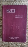 HUTTE -MANUALUL INGINERULUI VOL.I