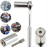 Set 3 piese cheie tubulara universala cu pini retractabili Gator Grip