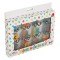 Tren Jucării Lemn, Set 12 Vagoane Magnetice, Multicolor, 3+ Ani