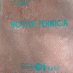 NOTITA TEHNICA A COMBINEI DE CEREALE C1 TIP 57