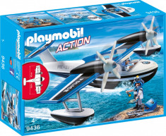 Hidroavionul politiei Playmobil foto