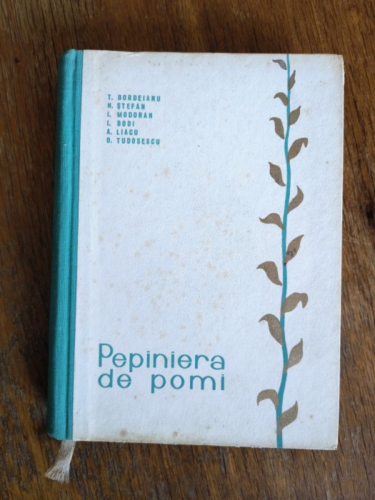 Pepiniera de pomi - T. Bordeianu / R4P5S