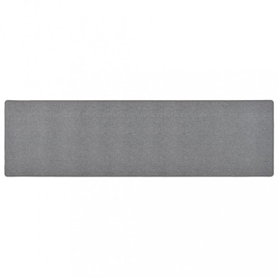 vidaXL Covor traversă, gri &amp;icirc;nchis, 80x300 cm 326976 foto