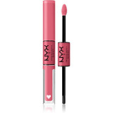 NYX Professional Makeup Shine Loud High Shine Lip Color ruj de buze lichid lucios culoare 12 - Movin&acute; Up 6,5 ml