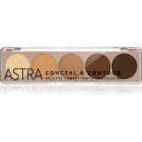 Astra Make-up Palette Conceal &amp; Contour paleta corectoare 6,5 g