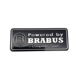 Emblema Brabus pentru Mercedes, 8x3cm, negru