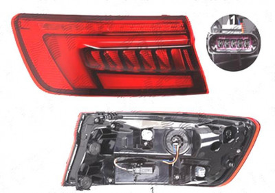 Stop spate lampa Audi A4/S4 (B9), 11.2015- Model Sedan, spate, Stanga, semnalizare dinamica; partea exterioara; LED, HELLA foto