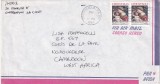 FILATELIE TEMATICA - PLIC SUA RELIGIE CRACIUN AIR MAIL