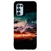 Husa compatibila cu Oppo Find X3 Lite model Clouds, Silicon, TPU, Viceversa, Transparent, Carcasa