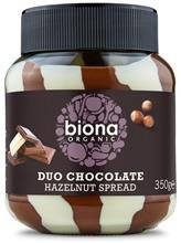 Crema de Ciocolata cu Alune Duo SWIRL Bio 350gr Biona Cod: 5032722316041 foto