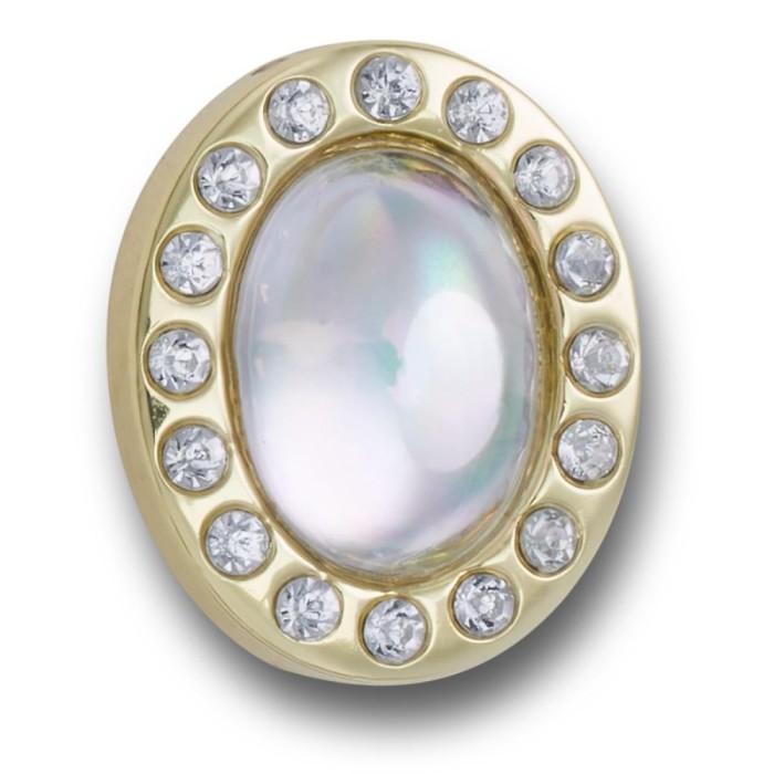 Jibbitz Crocs Tiny White Circle Gem