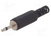 Conector jack, Jack 2,5mm, 2 contacte, tata, NINIGI - JC-001