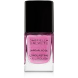 Gabriella Salvete Longlasting Enamel lac de unghii cu rezistenta indelungata stralucire de perla culoare 36 Pearly Rose 11 ml