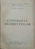 Iancu Gontea - Controlul Alimentelor