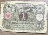 BNKSTR01DE Bancnotă Germania - 1 Mark 1920, Darlehnskassenschein, perioada timpurie Weimar / Inflație