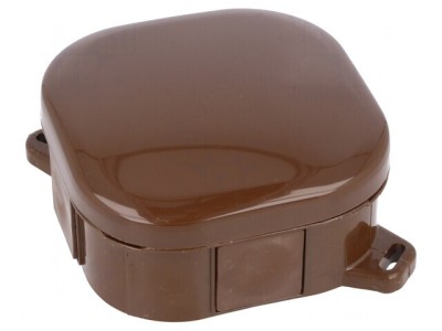 Cutie de conexiuni montaj perete 92x92x44mm foto
