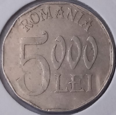 Romania , 5000 Lei 2004 foto
