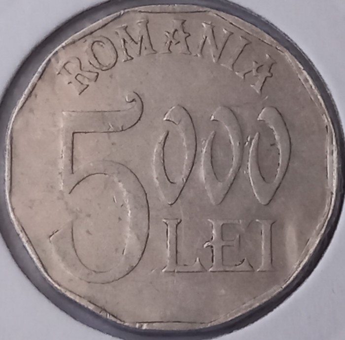 Romania , 5000 Lei 2004
