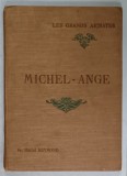 MICHEL - ANGE par MARCEL REYMOND, 1909