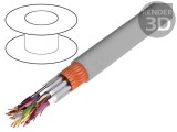 Cablu PVC gri 10x2x0,22mm2 250V