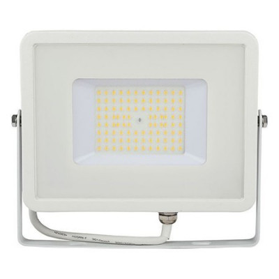 Reflector led smd slim 50w 120lm/w 6400k ip65 alb, cip samsung foto