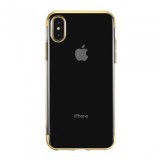 Husa Silicon ELECTRO Apple iPhone X / XS Gold