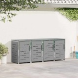 Cumpara ieftin Depozitare pentru Containere cu Roti for 4 Bins 240L Gri