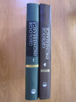 Ion Bancila - Geologie inginereasca 2 volume (1980, editie cartonata) foto