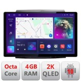 Navigatie Toyota Land Cruiser V8 L200 2008-2019 Edotec 4+32 2K 13 inch qled android 4G DSP gps internet Kit-381-type-a CarStore Technology