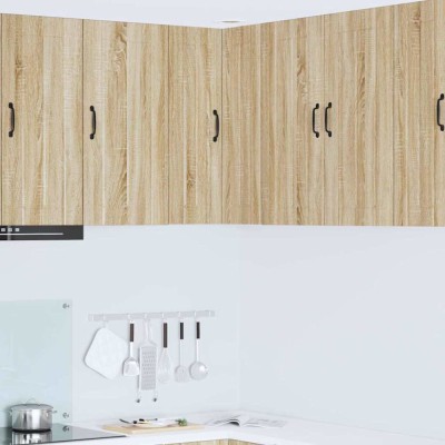 vidaXL Dulap suspendat de bucătărie Stejar Sonoma 57 x 57 x 80 cm 885077 foto