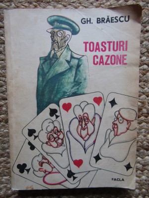 Gh. Brăescu, Toasturi cazone, editura Facla, Timișoara 1985 foto