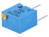Potențiometru multitură 10k&Omega; 250mW linear &plusmn;10%