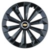 Set 4 Capace Roti 16 inchi (R16) Fame Negru, Compatibile Cu Chevrolet, Autohelix MSA