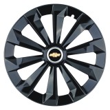 Set 4 Capace Roti 15 inchi (R15) Fame Negru, Compatibile Cu Chevrolet, Autohelix MSA