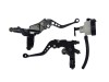 Set Manete Frana Ambreiaj Revo Reglabile cu Rezervor si Filet M10 pentru Moto Cross