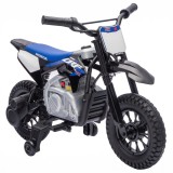AIYAPLAY Motocicletă electrică pentru copii HONDA CRF 450R 12V Motocross pentru copii cu motor 35W baterie litiu-ion suspensie spate roți 30,5 cm | Ao