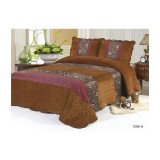 Cumpara ieftin Set Cuvertura Pat din Matase si Catifea - LIM152