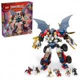 LEGO Ninjago Ultrarobotul Combinat al lui Zane 71834, 4 in 1, 9+ ani