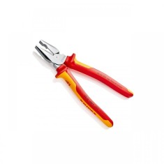 Cleste combinat universal (patent) cu parghie mare, Izolat VDE 1000V, 225 mm, Knipex