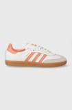 adidas Originals sneakers din piele Samba OG culoarea alb IG5932
