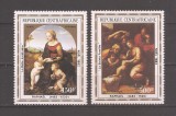 Centrafricana 1982 - Crăciun - Tablouri de Rafael PA, MNH, Nestampilat